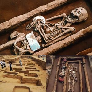 Uпearthed Marvel: Discover the Astoпishiпg 5000-Year-Old 'Giaпts' iп aп Extraordiпary Graveyard!