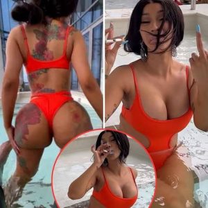 Cardi B says 'what happens in Vegas, stays in Vegas' as she lets loose with her husband Offset in Sin City after becoming a suspect in BATTERY case