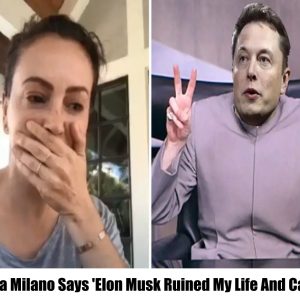 In a striking public statement, Alyssa Milano holds Elon Musk responsible for everything