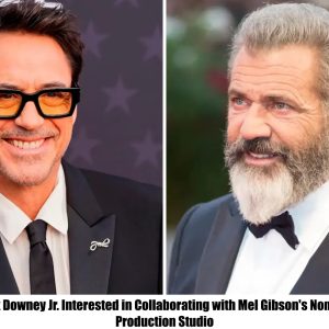 Breaking: Robert Downey Jr. Interested in Collaborating with Mel Gibson's Non-Woke Production Studio